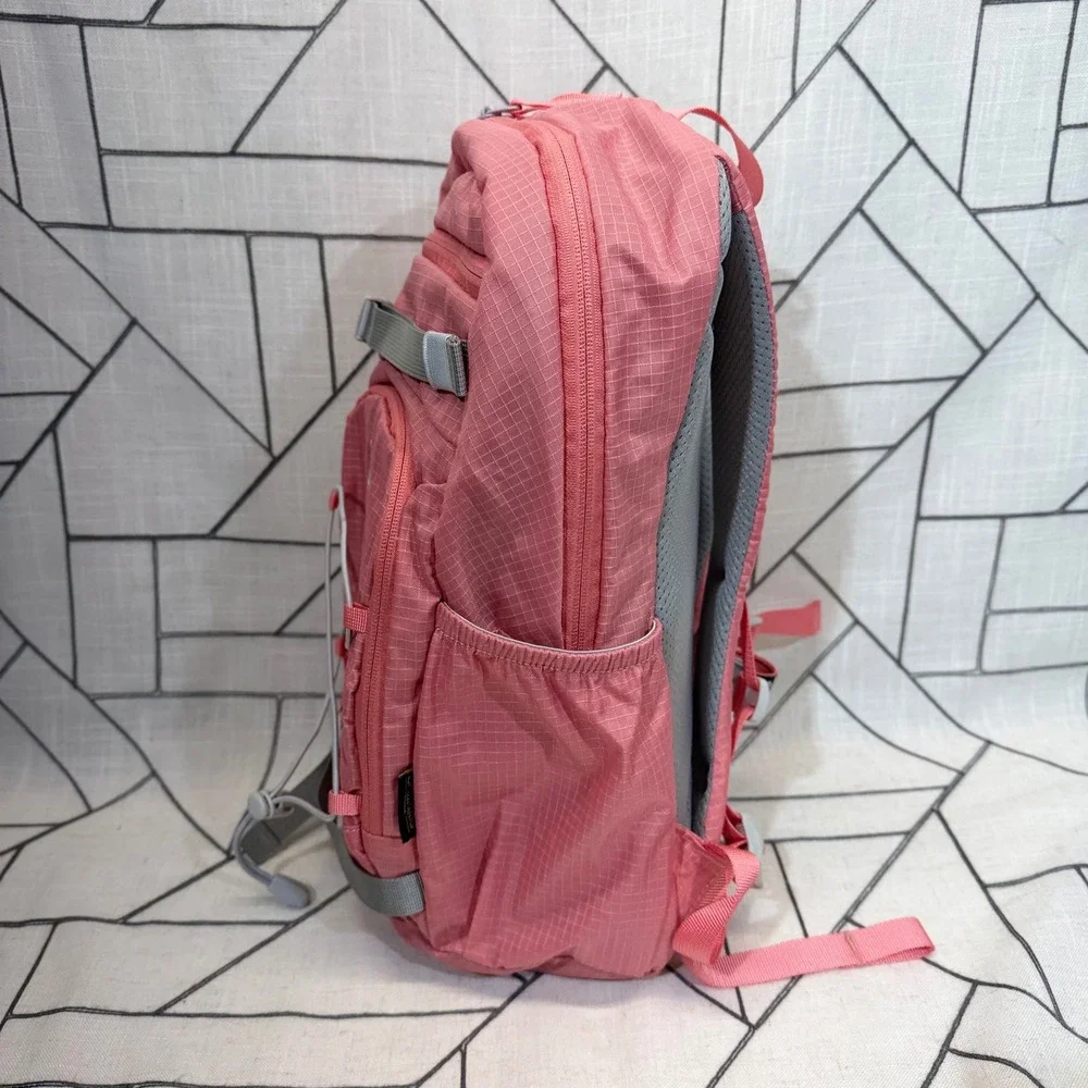 Mountaintop Backpack Kids Pink Giraffe Ripstop Outdoor School Bag